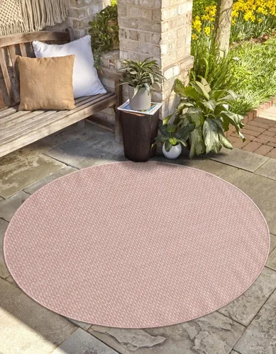 Vista 94 de Unique Loom Collection - Alfombra casual de transición sólida jaspeada para interiores y exteriores