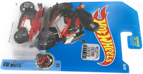 Vista 2 de Hot Wheels 2017 HW Moto Ducati 1199 Panigale (Motorciclo) 85/365, rojo