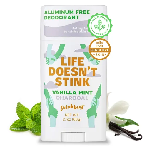 Vista 20 de Stinkbug Naturals - Desodorante orgánico sin aluminio con aceite de coco y aceites esenciales, sin parabenos, desodorante para piel sensible, 2.1