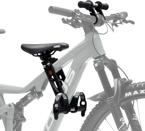 Vista 10 de Kids Ride Shotgun - Child Bike Seat & Handlebar Combos - Front Mounted, for Children Aged 2~5 Years, Fits Most Adult Modern Mountain Bikes
