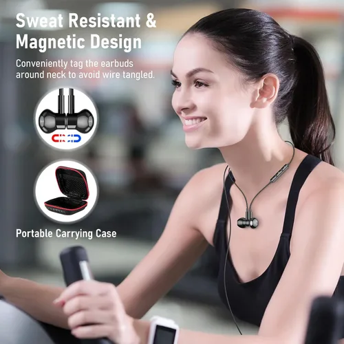Vista 3 de Auriculares USB C magnéticos con cable para iPhone 17 Pro Max 16 15 16e aislamiento de ruido en la oreja auriculares con micrófono tipo C