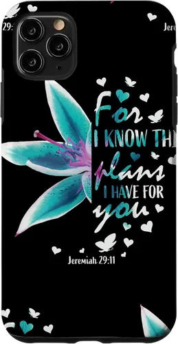 Vista 13 de Bible Verse Phone Cases Christian Gifts Women Jeremiah 29 11 Case for iPhone 17