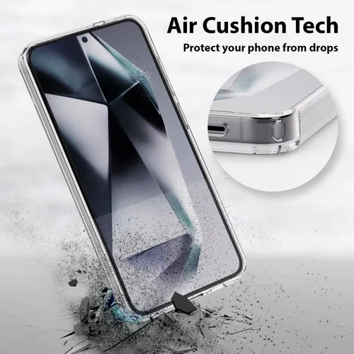 Vista 4 de Whitestone Dome LAPPI - Carcasa magnética para Galaxy S24 Plus, transparente