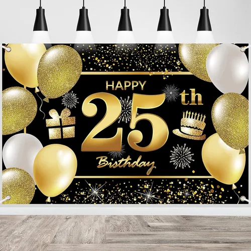 Vista 22 de Cartel de 1er feliz cumpleaños - Decoraciones para fiesta de cumpleaños de hombres