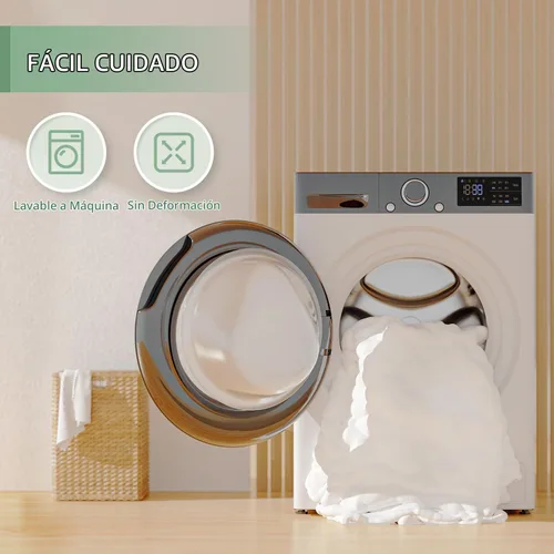 Vista 6 de Protector de colchón impermeable, funda de colchón, suave, transpirable, sin ruido, bolsillo profundo de 6 a 18 pulgadas, color blanco para el hogar