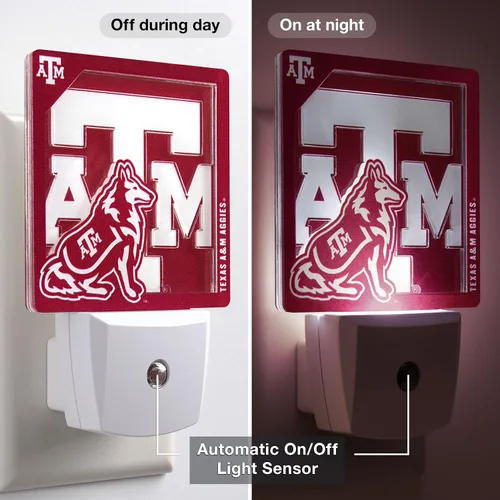 Vista 4 de YouTheFan NCAA Logo Series Nite Light