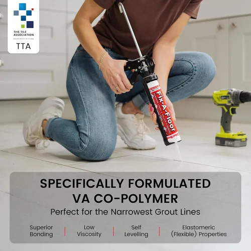 Vista 9 de Adhesivo para reparación de azulejos Fix-A-Floor – Adhesivo de fuerza extra para azulejos, mármol, piedra, madera – Fácil reparación DIY
