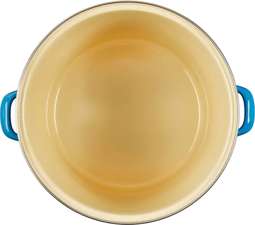 Vista 3 de Le Creuset - Olla esmaltada en acero, 16 cuartos de galón, Marsella Marseille