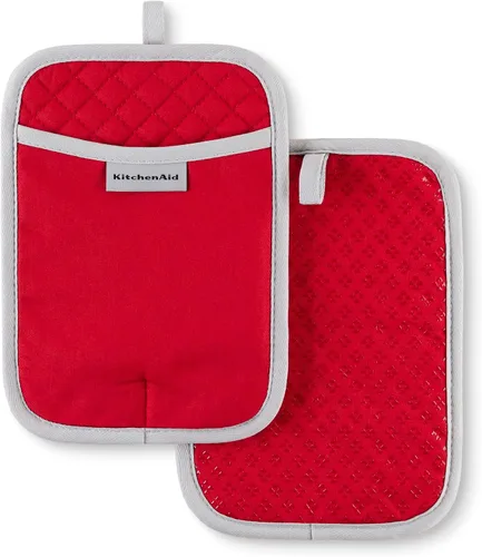 Vista 16 de KitchenAid Juego de 2 soportes para ollas asteroides, cielo aguamarina, 7 x 10 pulgadas