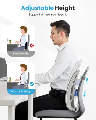 Vista 4 de COMFIER Soporte lumbar térmico y masajeador de cuello