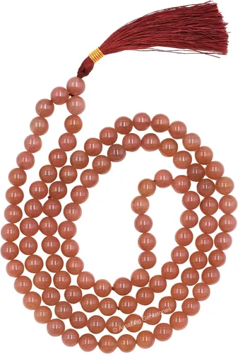 Vista 108 de Collar y Pulsera de Cuentas de Oración Japa Mala de Amazing Gemstone, 108 Cuentas para Meditación turquesa (African Turquoise)