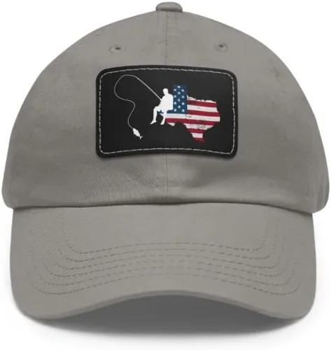 Vista 6 de Sombrero de papá de pesca de Texas, jubilación, pescador, pescador, día del padre, orgullo de Texas, bandera de Estados Unidos, 4 de julio