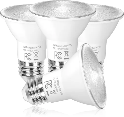 Vista 12 de Brightever Bombillas LED PAR20, bombillas de inundación equivalentes a 50 W, regulables, blanco cálido de 2700 K, bombilla PAR20 de ahorro de 2700K
