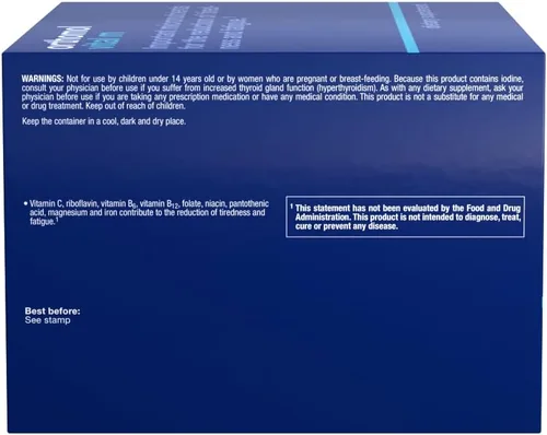 Vista 4 de Orthomol Vital M - Paquete de polvo y tabletas para hombres, suplemento vitamínico de 30 días, energía diaria, reducción de fatiga y apoyo