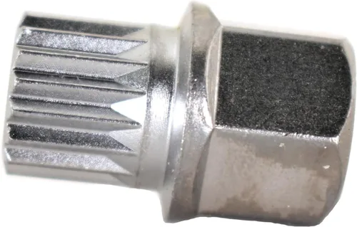 Vista 20 de TEMO Llave de extracción de tornillo de tuerca de bloqueo de rueda de 11/15Pt Socket antirrobo S3054 para vehículos BMW