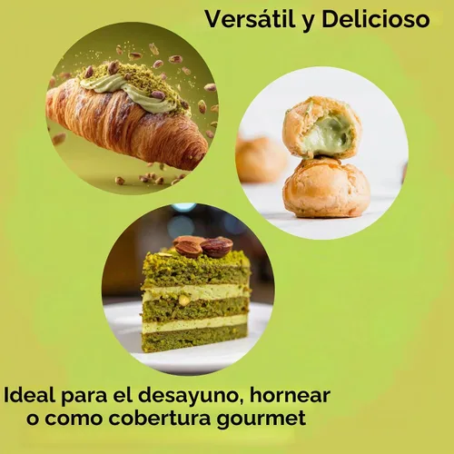Vista 8 de Sanniti Marullo Crema de pistacho siciliano para untar de pistacho verde di Bronte DOP, 6.7 oz
