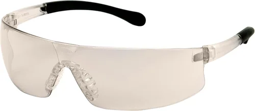Vista 5 de Pyramex Provoq Safety Eyewear Blue Mirror Lens Black Temples
