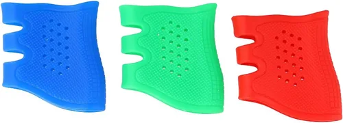 Vista 6 de Funda de agarre táctico de goma antideslizante con ventilación para Glock