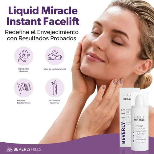 Vista 7 de Beverly Hills Tratamiento de suero de ojos antienvejecimiento instantáneo para ojeras, ojos hinchados, arrugas, bolsas debajo de los ojos, líneas