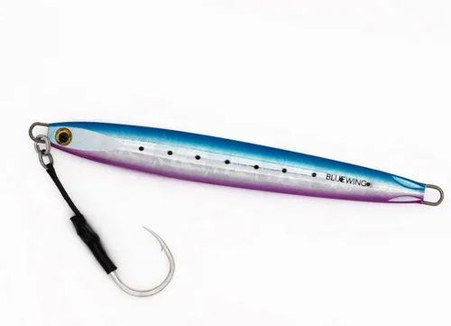 Vista 40 de BLUEWING Señuelos de pesca para agua salada de paso lento, plantillas verticales de 2.82 oz-35.27 oz cebo de hundimiento de peces con gancho de Big