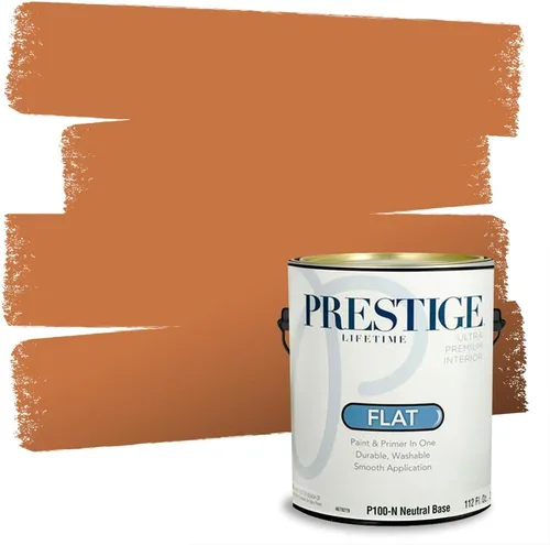 Vista 194 de PRESTIGE Pintura exterior e imprimación en uno, bronceado Aberdeen, plano, 1 galón