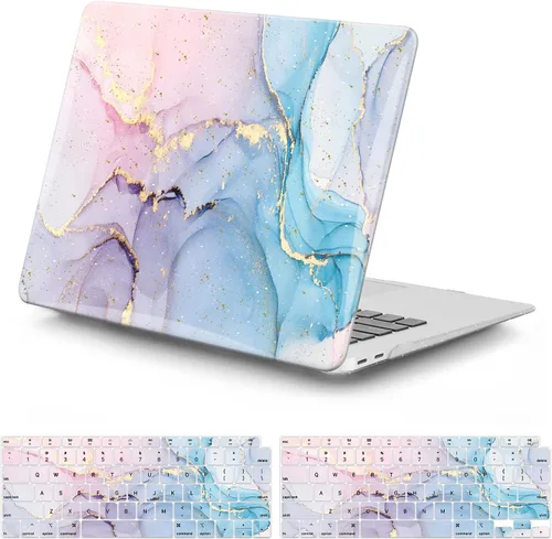 Vista 11 de iCasso - Funda para MacBook Air de 13 pulgadas 2020 M1 A2337 Beach Playa