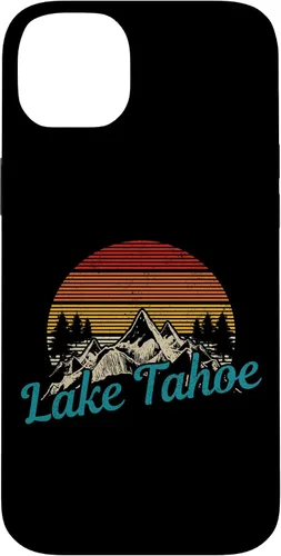 Vista 15 de Lake Tahoe California USA Vintage Souvenir Case for iPhone 16