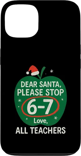 Vista 7 de 67 Christmas Funny Dear Santa Six Seven 6-7 Parents Case for iPhone XR