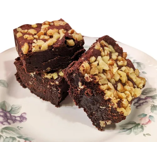 Vista 13 de Ruth's Caramel Swirl Brownies extra fudgy Brownies 1 docena - Golosinas horneadas gourmet Delicioso regalo con los mejores ingredientes