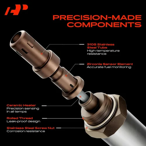 Vista 4 de A-Premium Sensor de Oxígeno O2 Compatible con Nissan Altima 2013 2014 2015 2016 2017 2018, L4 2.5L, Posterior