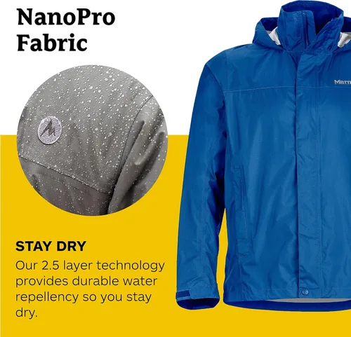 Vista 3 de Marmot Chaqueta PreCip para hombre ligera impermeable