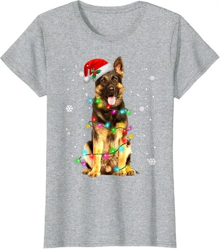 Vista 25 de Suéter de Navidad para perros de pastor alemán, suéter de Navidad para regalos de perros, Negro, S