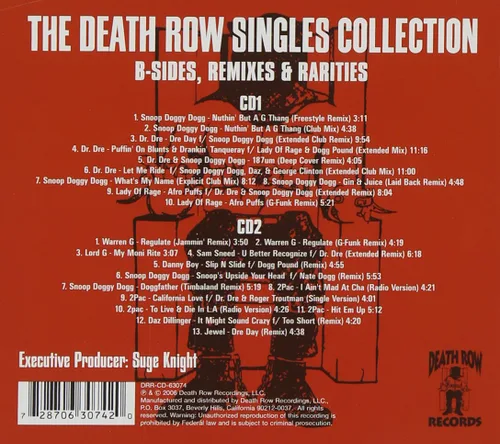 Vista 2 de Death Row Singles Collection, The