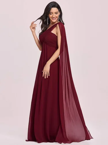 Vista 4 de Ever-Pretty Vestido de noche de un solo hombro para mujer 09816