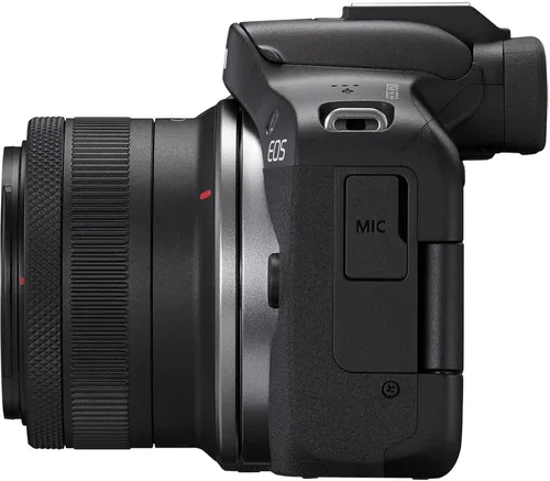 Vista 5 de Cámara Canon EOS R50 sin espejo con lentes RF-S de 18-45mm y 55-210mm Sensor APS-C de 24.2MP, Dual Pixel CMOS AF, video 4K Kit de cámara híbrida