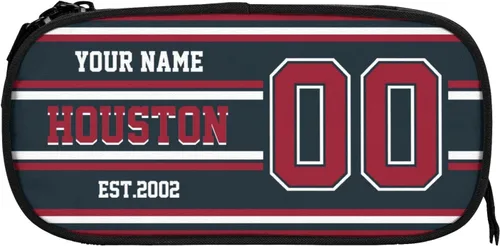 Vista 37 de Estuche de lápices personalizado Arizona con número de nombre, caja de lápices personalizada estilo fútbol, estuche de bolígrafo personalizado