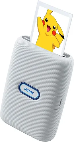 Vista 7 de instax Mini Link - Pinter para smartphone, Nintendo Switch Edition con funda Pikachu