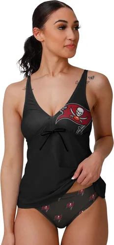 Vista 309 de FOCO Women's NFL Team Logo Ladies Bathing Swim Wear Suit