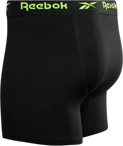 Vista 6 de Reebok Ropa interior para hombre, calzoncillos tipo bóxer de alto rendimiento (paquete de 6)