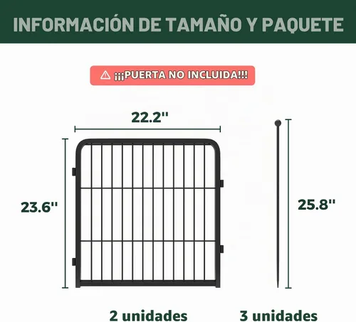 Vista 4 de FXW Rollick - Corralito para perros para patio, campamento con casa rodante, patentado, 24 pulgadas, 2 paneles Fácil instalación, resistente