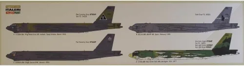 Vista 3 de Italeri ITA1378S 1/72 B-52G Strat Fortress Toy - Juguete gris