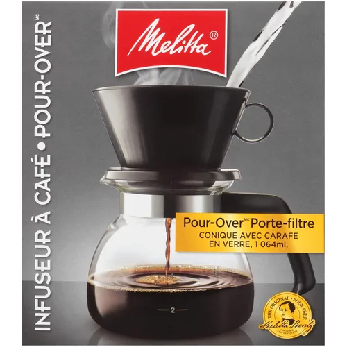 Vista 5 de Melitta cafetera, cápsula con vertedor más taza para viaje paquete de 2.