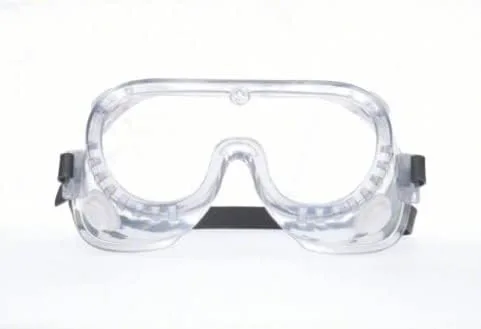 Vista 2 de Gafas de seguridad con diseño ligero con cómoda banda elástica ajustable resistente a los arañazos para carpintería en interiores y exteriores
