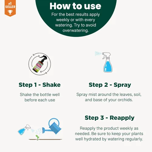 Vista 3 de Gardenera Fertilizante en aerosol multiusos profesional para jardinería doméstica, listo para usar, 3-1-2, alimento suave para plantas para hojas