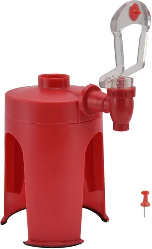 Vista 7 de Fuente de soda, dispensador de agua de larga vida útil, control de interruptor ampliamente utilizado, fácil de transportar, uso para viajar