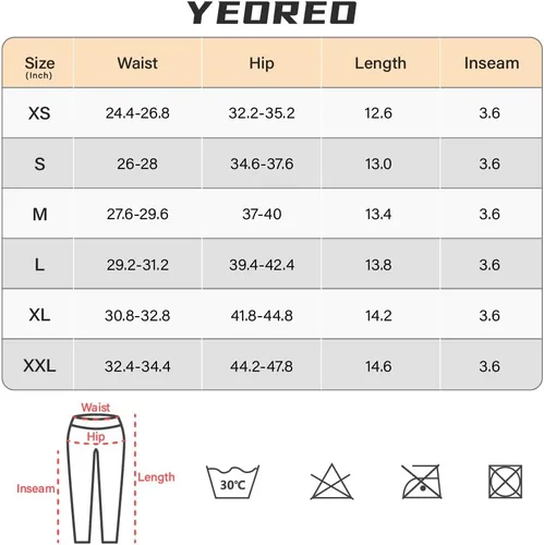 Vista 6 de YEOREO Pantalones cortos de entrenamiento Scrunch con levantamiento de glúteos, pantalones cortos de Jada con teñido anudado, sin costuras