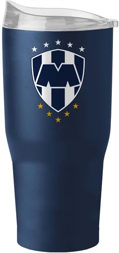 Vista 3 de Logo Brands Cruz Azul FC - Vaso de acero inoxidable con recubrimiento en polvo, de 30 onzas, con aislamiento, mantiene las bebidas calientes y frías