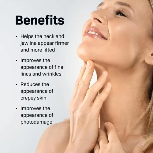Vista 3 de Revision Skincare Nectifirm®, Crema reafirmante antienvejecimiento para el cuello para reducir líneas finas, arrugas y piel crepey