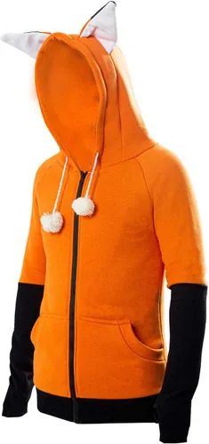 Vista 6 de Sudadera con capucha de anime para niños, chaqueta de moda, disfraz de anime para cosplay
