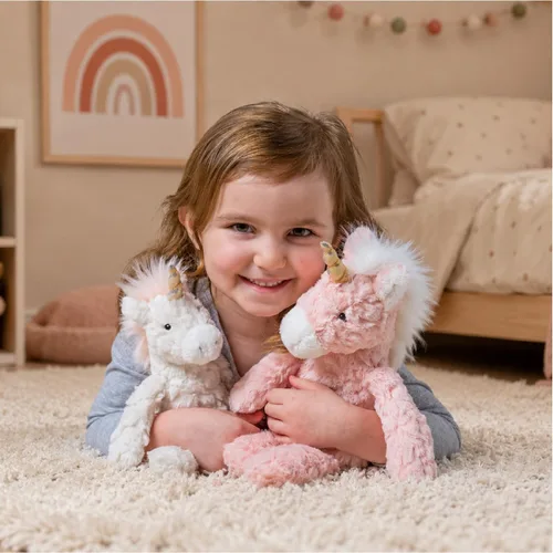 Vista 3 de Mary Meyer Blush Putty Animal de Peluche Juguete Suave, Unicornio, 13 Pulgadas
